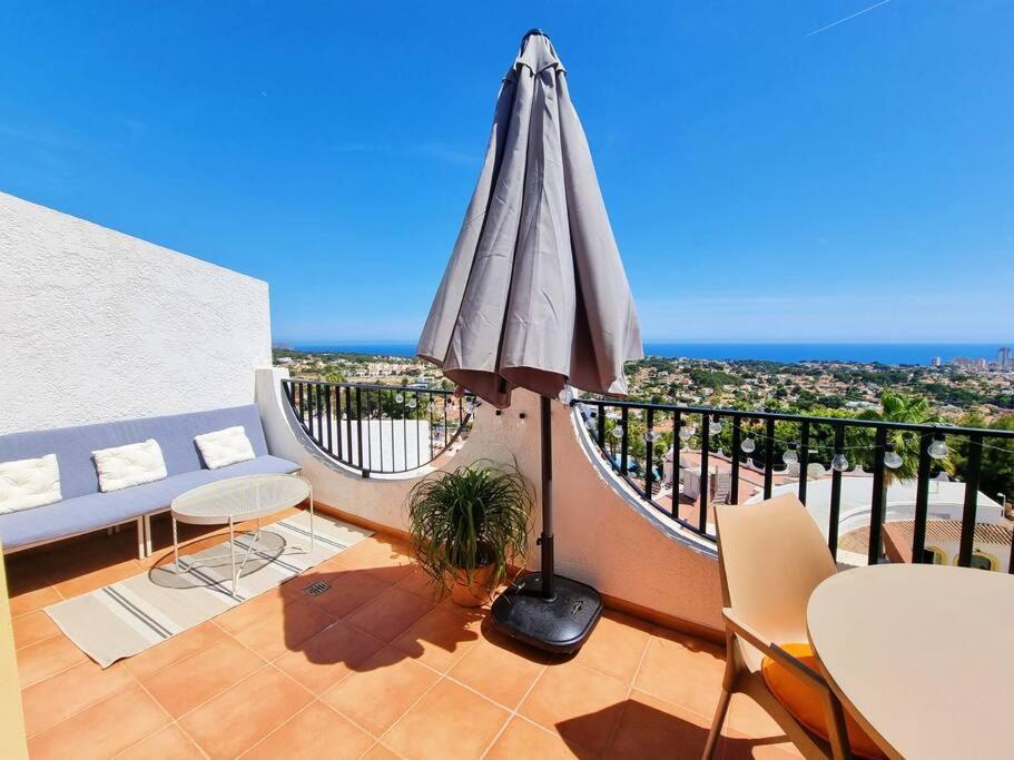 Flamingo Apartment - Imperial Park - Sea View, 6 Pools, Terrace Calpe Exterior foto